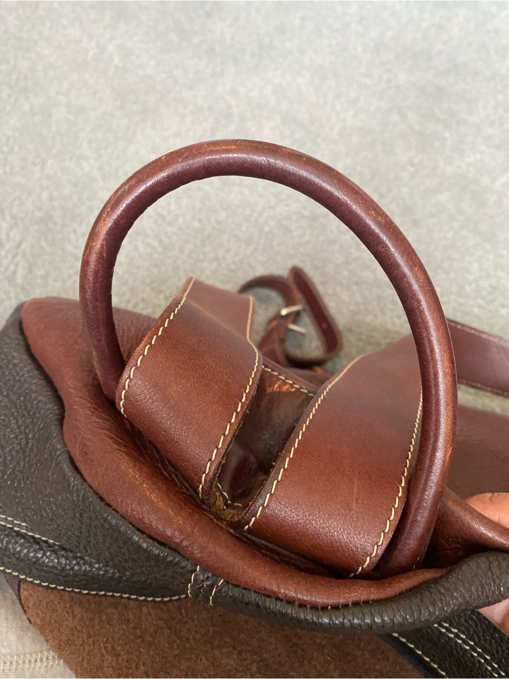 Vintage Roots Leather Backpack - Picture 5 of 9